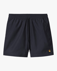 Carhartt WIP Chase Swim Trunks - Dark Navy / Gold