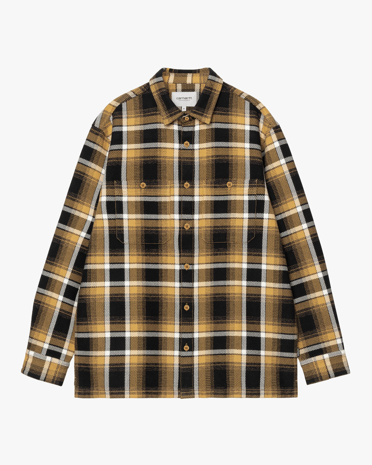 Carhartt WIP L/S Vaughn Check Shirt - Dijon | Carhartt WIP Shirts | JEANSTORE