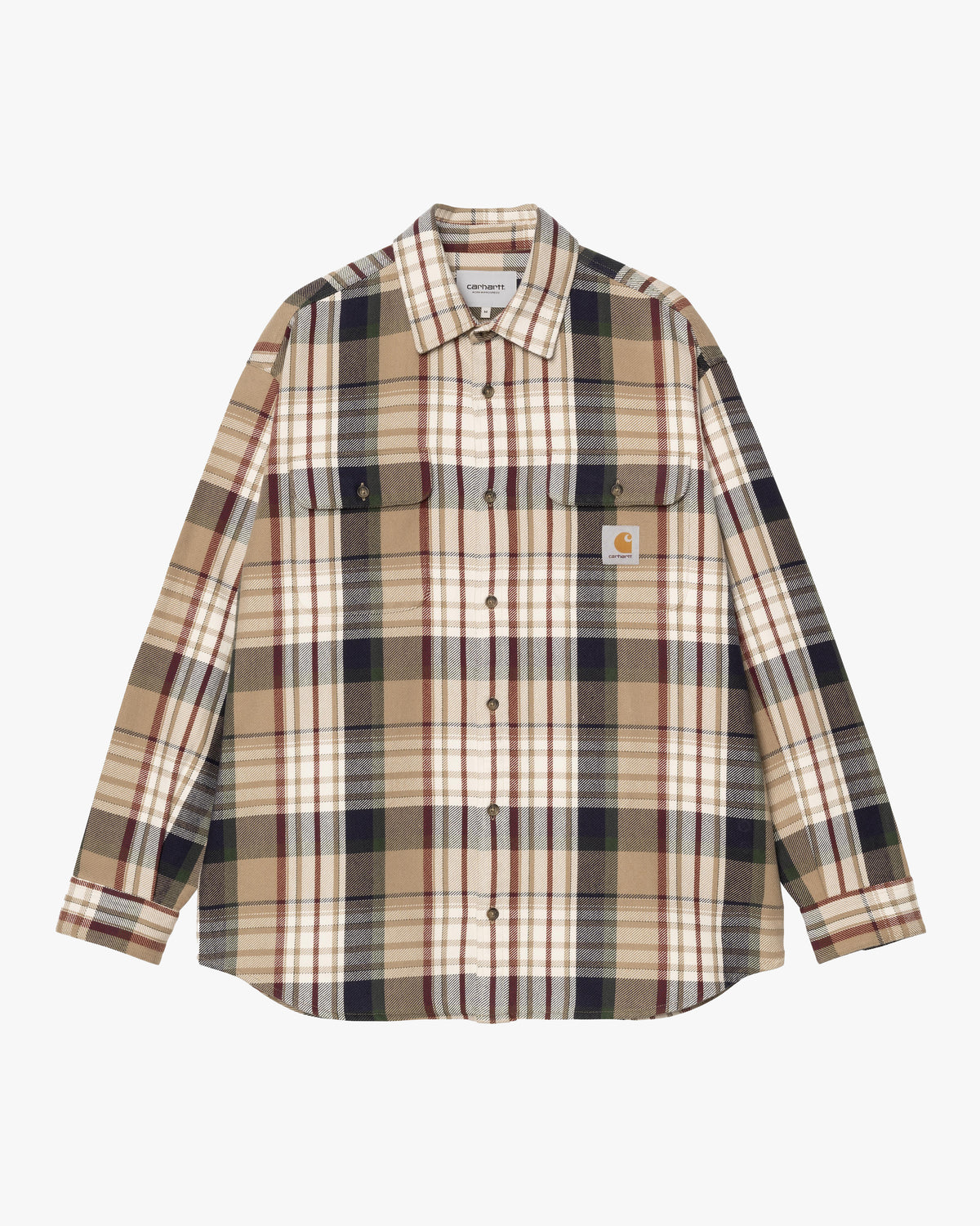 Carhartt WIP Tamblyn Shirt - Tamblyn Check / Leather | Carhartt WIP Shirts | JEANSTORE