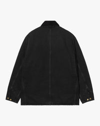 Carhartt WIP OG Chore Coat - Black / Black Stone Canvas