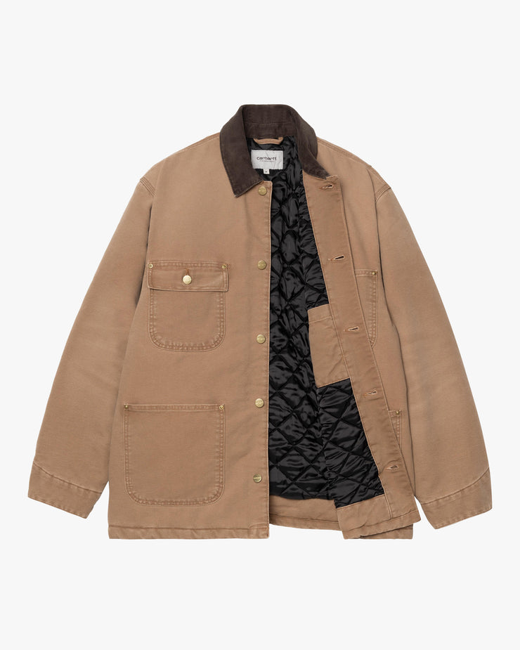 Carhartt WIP OG Chore Coat - Hamilton Brown / Tobacco Stone Canvas | Carhartt WIP Jackets & Coats | JEANSTORE