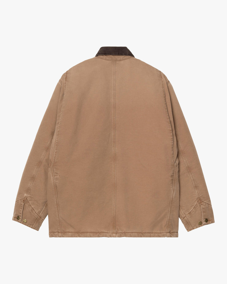 Carhartt WIP OG Chore Coat - Hamilton Brown / Tobacco Stone Canvas | Carhartt WIP Jackets & Coats | JEANSTORE