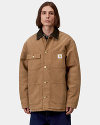 Carhartt WIP OG Chore Coat - WIP Hamilton Brown / Tobacco Stone Canvas