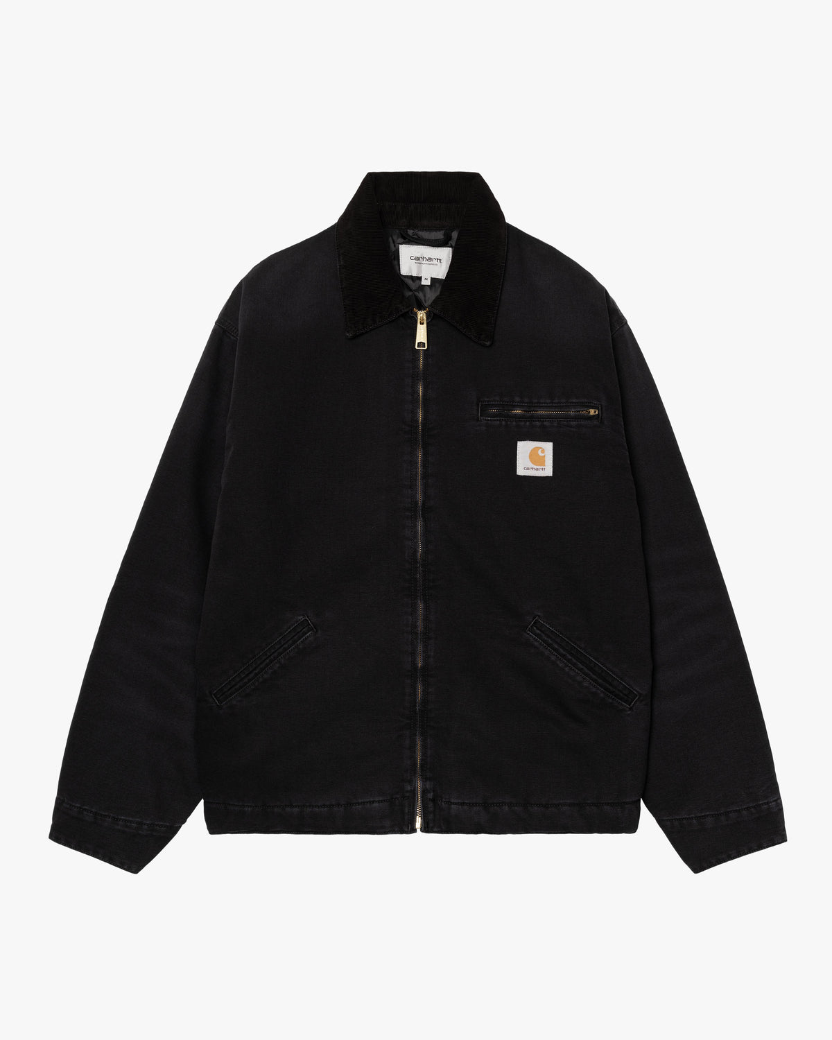 Carhartt WIP OG Detroit Jacket - Black / Black Stone Canvas | Carhartt WIP Jackets & Coats | JEANSTORE