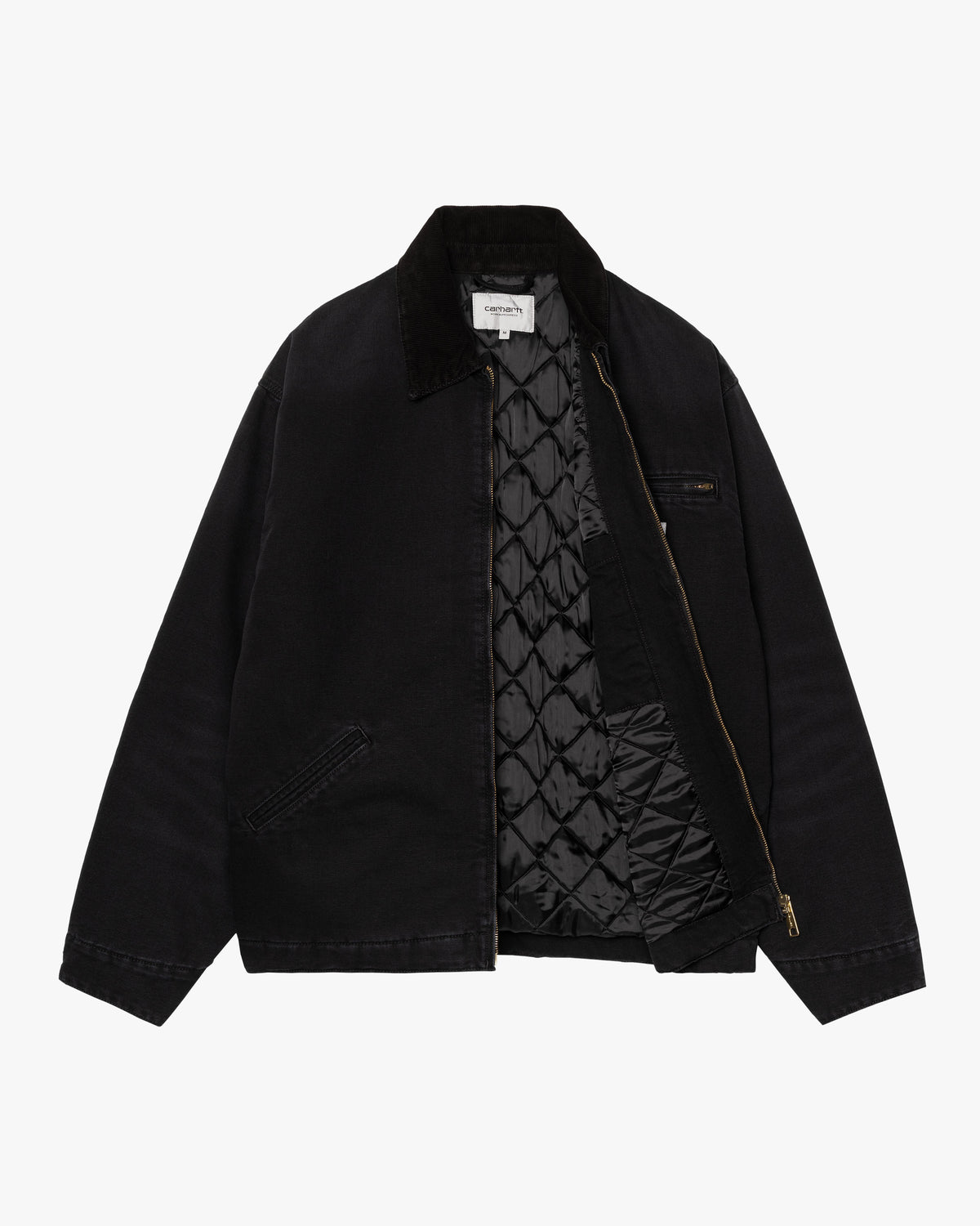 Carhartt WIP OG Detroit Jacket - Black / Black Stone Canvas | Carhartt WIP Jackets & Coats | JEANSTORE