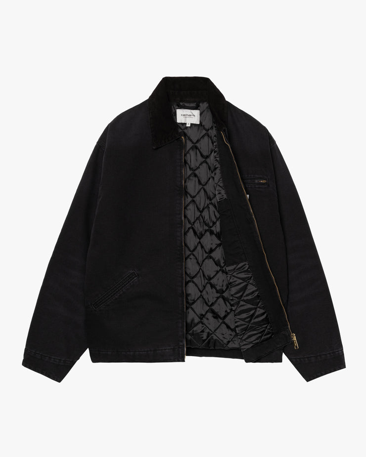 CARHARTT WIP OG Detroit Jacket ブラック Carhartt WIP OG Detroit Jacket, Black / Black | Official