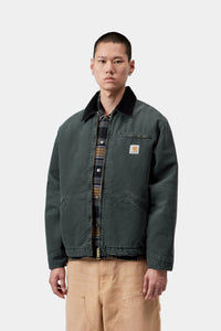 Carhartt WIP OG Detroit Jacket - Raven / Black Stone Canvas