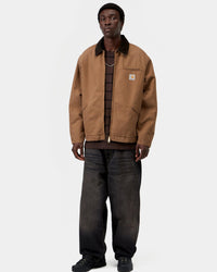 Carhartt WIP OG Detroit Jacket - WIP Hamilton Brown / Tobacco Stone Canvas