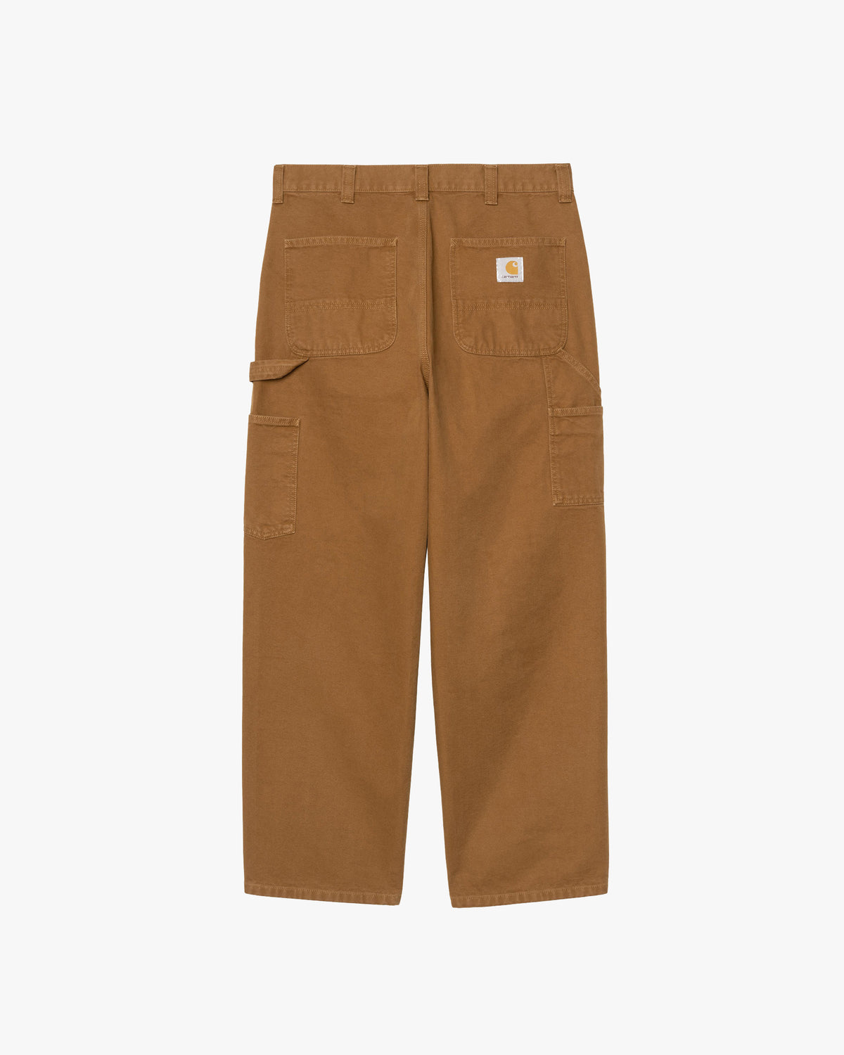 Carhartt WIP OG Single Knee Pant Loose Fit Canvas Trousers - Hamilton Brown Stone Washed