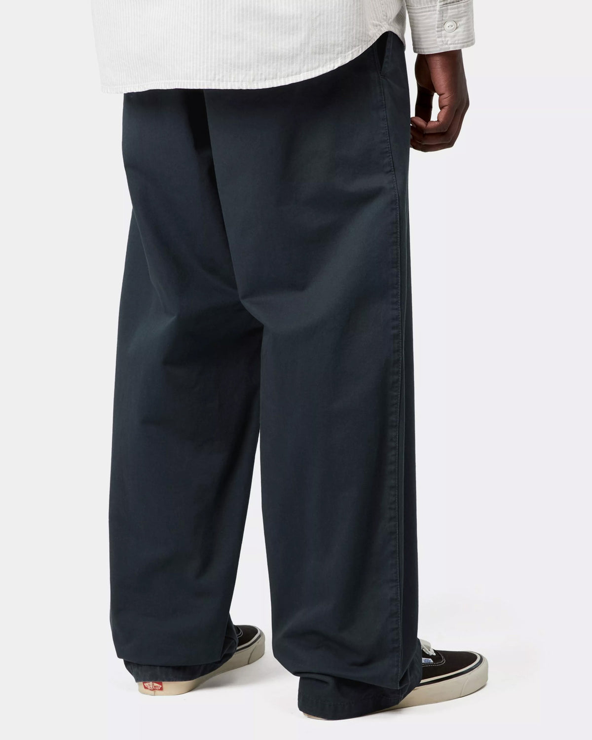 Carhartt WIP Brady Pant Relaxed Straight Fit Trousers - Carbon Stone Washed | Carhartt WIP Chinos & Trousers | JEANSTORE