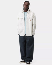 Carhartt WIP Brady Pant Relaxed Straight Fit Trousers - Carbon Stone Washed | Carhartt WIP Chinos & Trousers | JEANSTORE