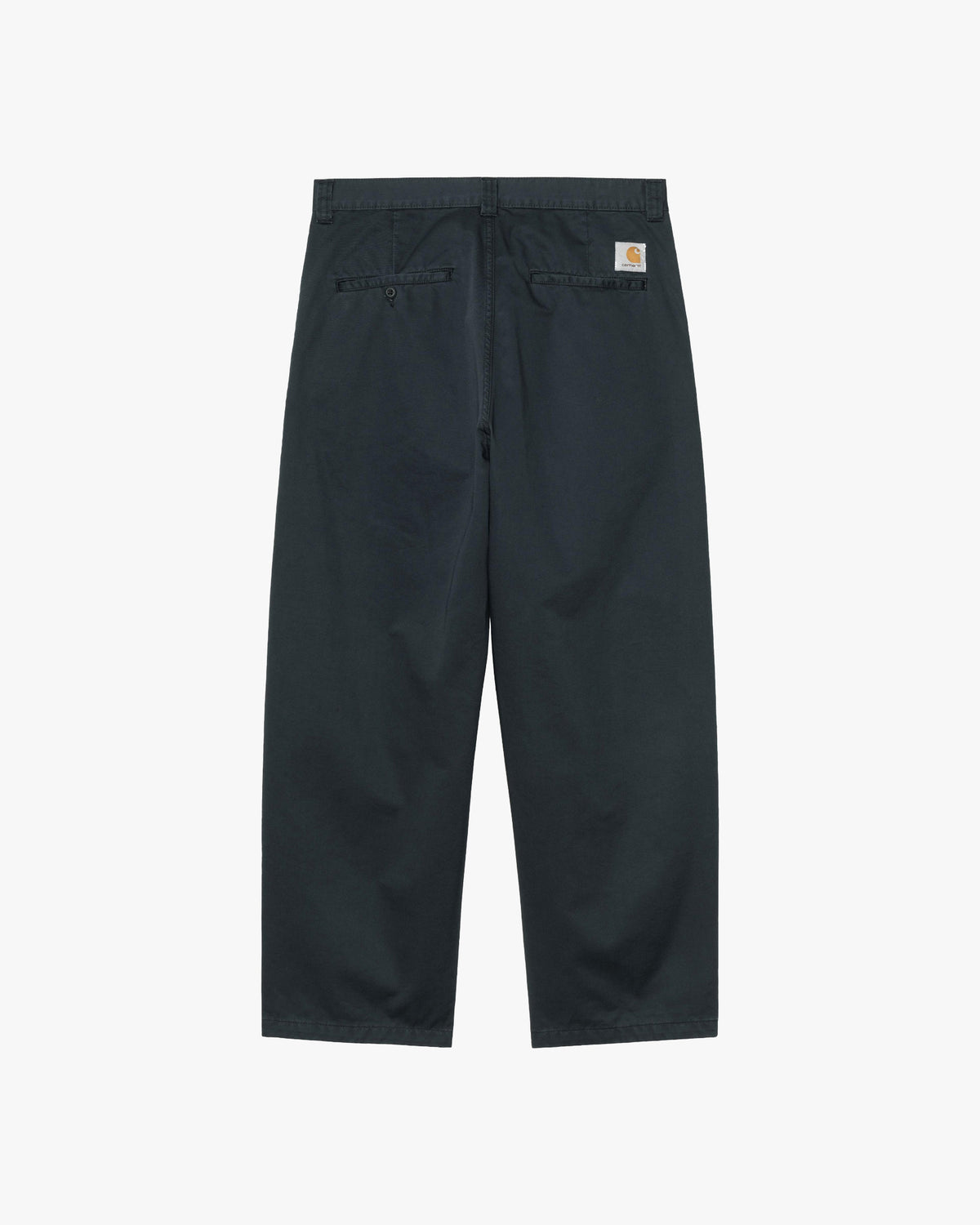 Carhartt WIP Brady Pant Relaxed Straight Fit Trousers - Carbon Stone Washed | Carhartt WIP Chinos & Trousers | JEANSTORE