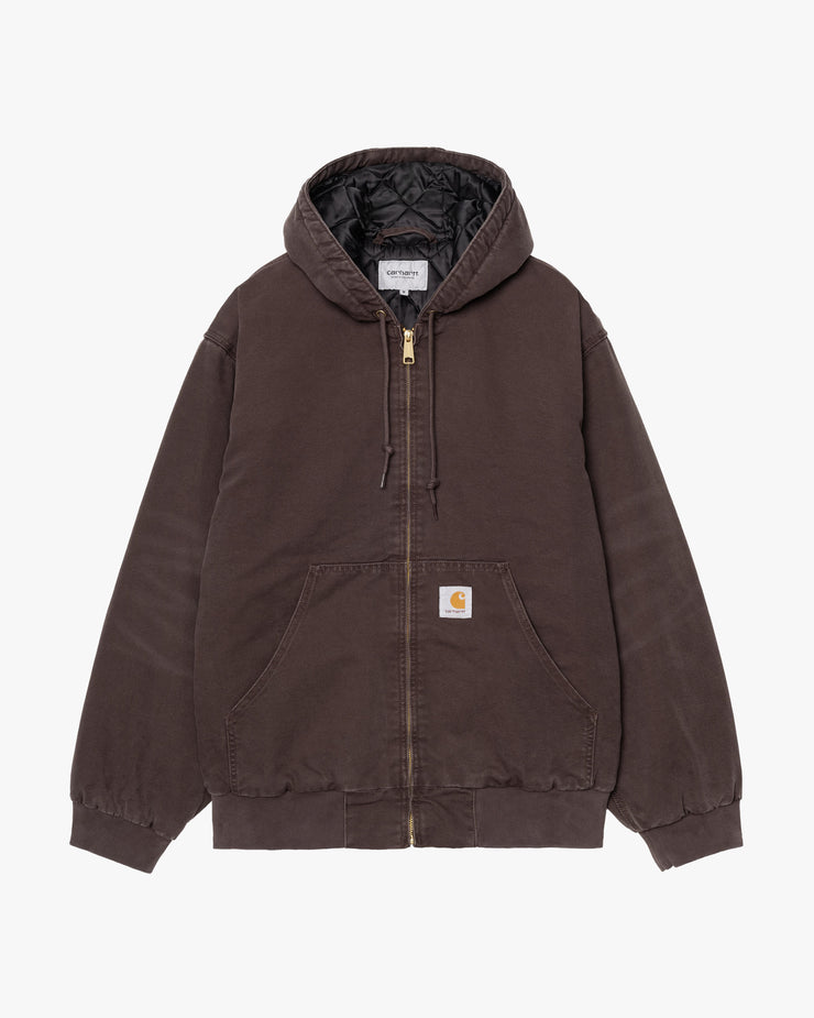 Carhartt WIP OG Active Jacket Tobacco Stone Canvas