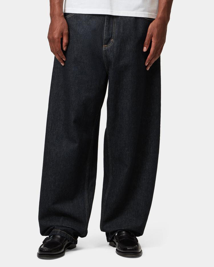 Carhartt WIP Brandon Pant Loose Straight Mens Jeans - Blue Rinsed | Carhartt WIP Jeans | JEANSTORE