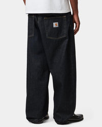 Carhartt WIP Brandon Pant Loose Straight Mens Jeans - Blue Rinsed | Carhartt WIP Jeans | JEANSTORE