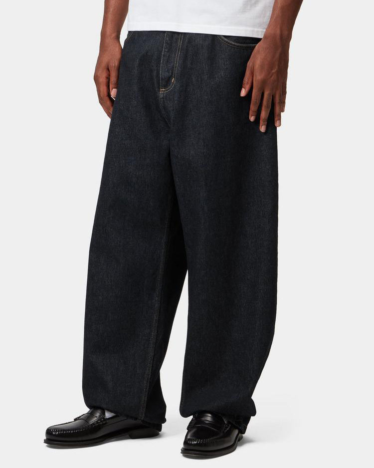Carhartt WIP Brandon Pant Loose Straight Mens Jeans - Blue Rinsed | Carhartt WIP Jeans | JEANSTORE