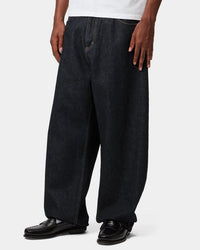 Carhartt WIP Brandon Pant Loose Straight Mens Jeans - Blue Rinsed | Carhartt WIP Jeans | JEANSTORE