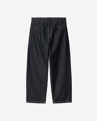 Carhartt WIP Brandon Pant Loose Straight Mens Jeans - Blue Rinsed | Carhartt WIP Jeans | JEANSTORE