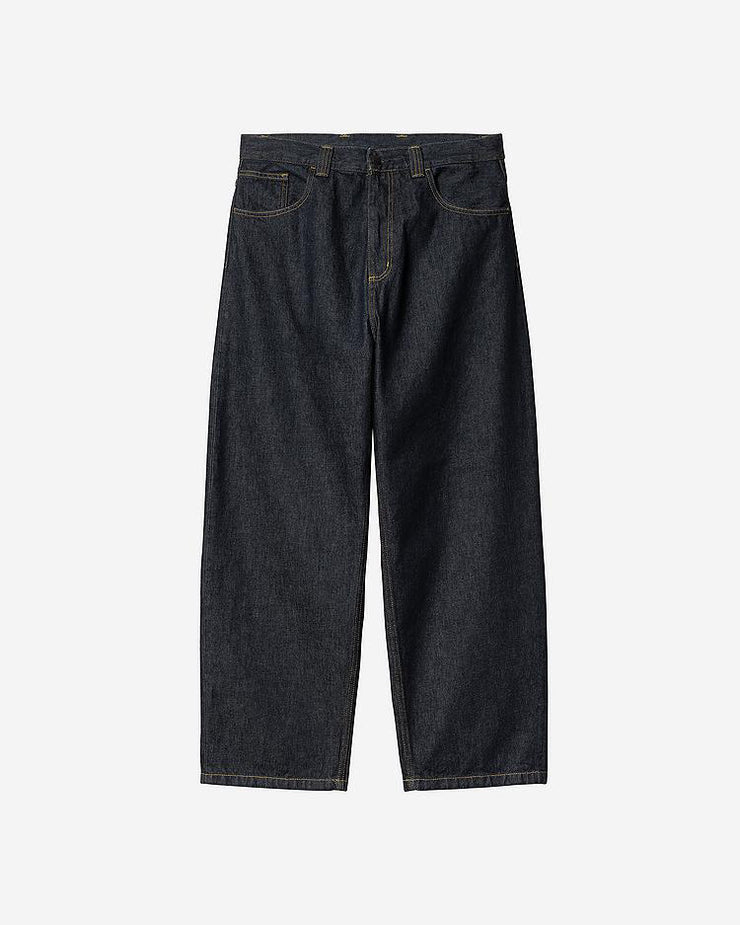 Carhartt WIP Brandon Pant Loose Straight Mens Jeans - Blue Rinsed | Carhartt WIP Jeans | JEANSTORE