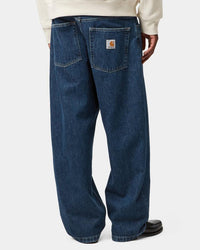 Carhartt WIP Brandon Pant Loose Straight Mens Jeans - Blue Stone Washed | Carhartt WIP Jeans | JEANSTORE