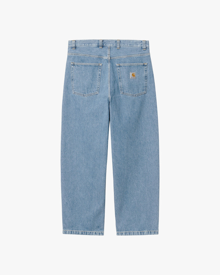 Carhartt WIP Brandon Pant Loose Straight Mens Jeans - Blue Stone Bleached