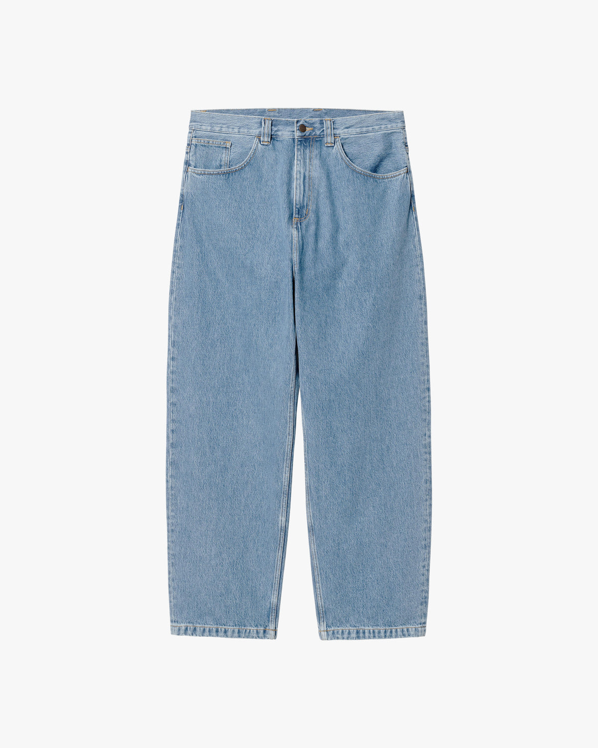 Carhartt WIP Brandon Pant Loose Straight Mens Jeans - Blue Stone Bleached