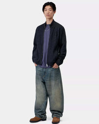 Carhartt WIP Brandon Pant Loose Straight Mens Jeans - Blue Worn Used Wash
