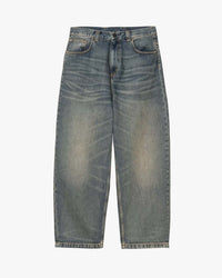 Carhartt WIP Brandon Pant Loose Straight Mens Jeans - Blue Worn Used Wash