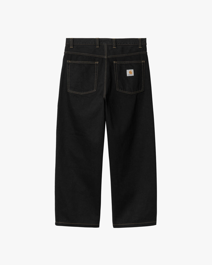 Carhartt WIP Brandon Pant Loose Straight Mens Jeans - Black Rinsed | Carhartt WIP Jeans | JEANSTORE