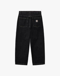 Carhartt WIP Brandon Pant Loose Straight Mens Jeans - Black Stone Washed