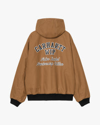Carhartt WIP 50 Years Anniversary OG Active Jacket Leather - Black / Hamilton Brown