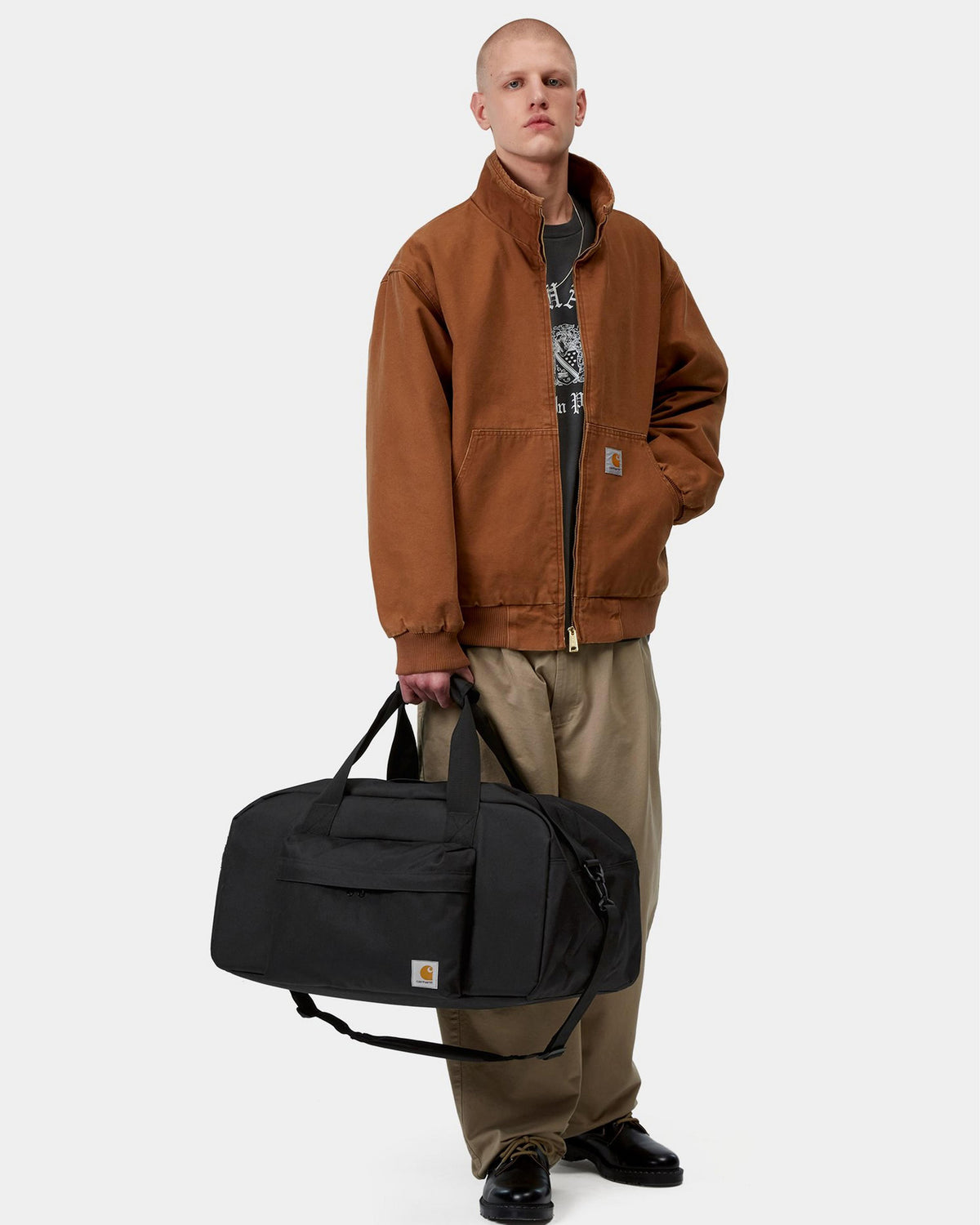 Carhartt WIP Duffle Bag - Black | Carhartt WIP Bags | JEANSTORE