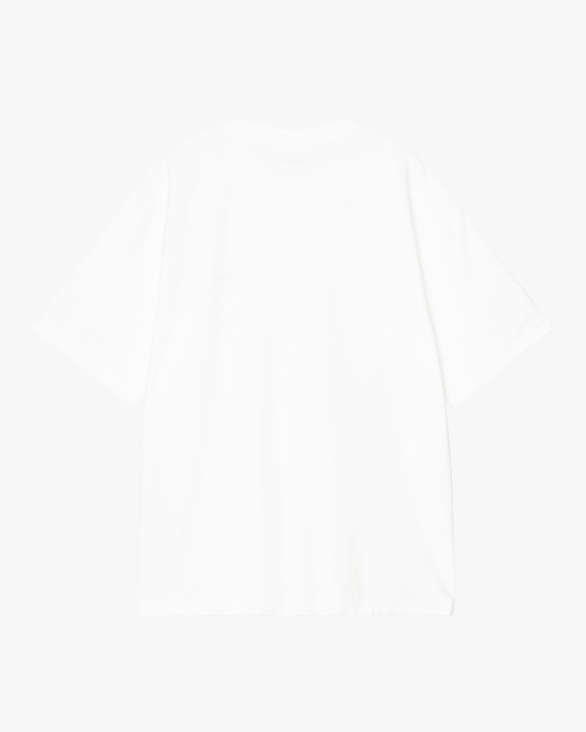 Carhartt WIP S/S Label Tee - White | Carhartt WIP T Shirts | JEANSTORE