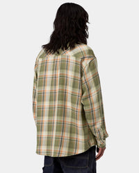 Carhartt WIP Tunick Shirt - Tunick Check / Dollar Green