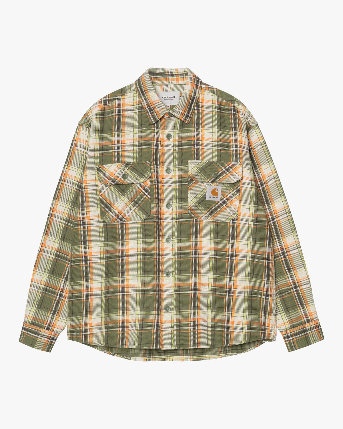 Carhartt WIP Tunick Shirt - Tunick Check / Dollar Green