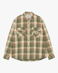 Carhartt WIP Tunick Shirt - Tunick Check / Dollar Green