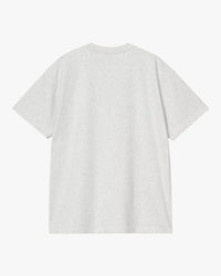 Carhartt WIP S/S WIP III Tee - Ash Heather Heavy Stone Wash | Carhartt WIP T Shirts | JEANSTORE