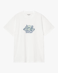 Carhartt WIP S/S Ink Lab Tee - White | Carhartt WIP T Shirts | JEANSTORE