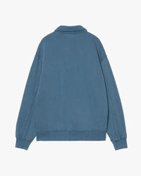 Carhartt WIP Half Zip Detroit Sweat - Blue River Stone Washed