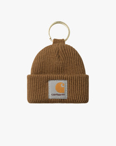 Carhartt WIP Mini Watch Hat Keychain - Hamilton Brown