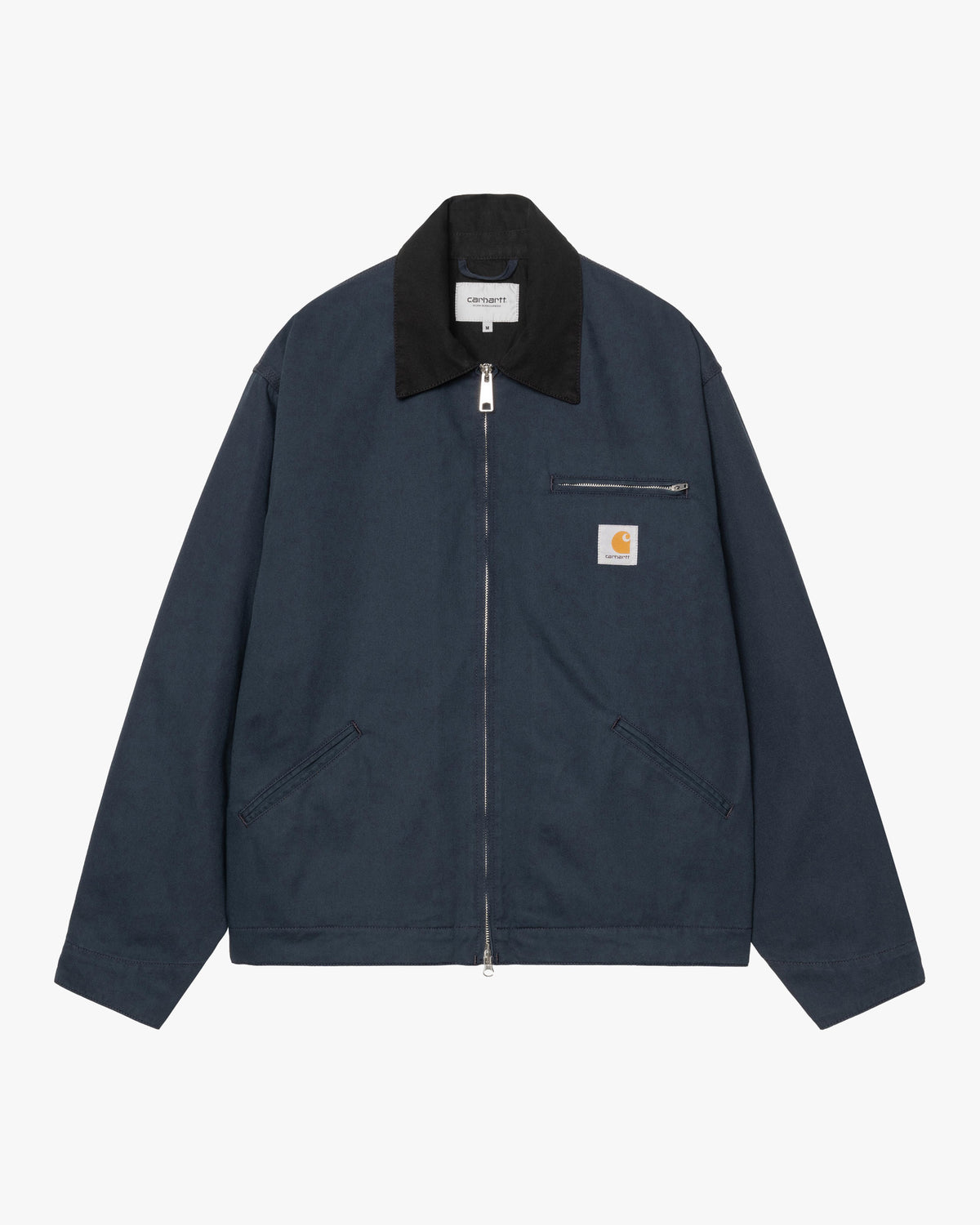 Carhartt WIP OG Detroit Jacket - Deep Night / Black Rinsed