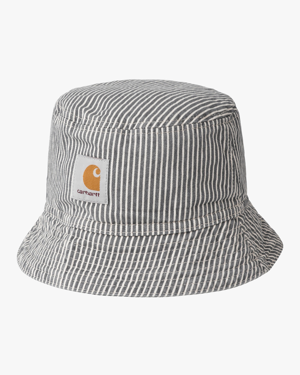 Carhartt WIP Mercer Bucket Hat - Mercer Stripe Graphite / Wax Stone Washed