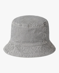 Carhartt WIP Mercer Bucket Hat - Mercer Stripe Graphite / Wax Stone Washed