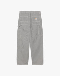 Carhartt WIP Mercer Single Knee Pant Loose Fit Trousers - Mercer Stripe Graphite / Wax Stone Washed
