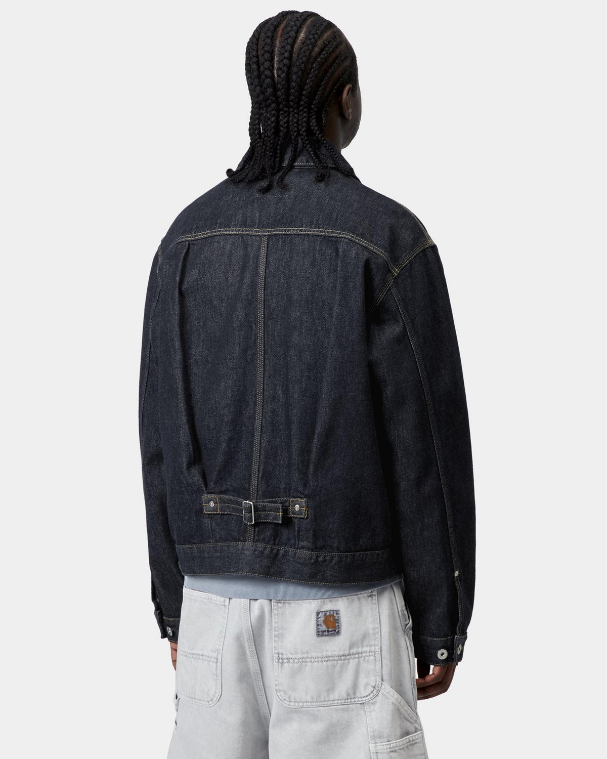 Carhartt WIP Belmar Jacket - Blue Rinsed