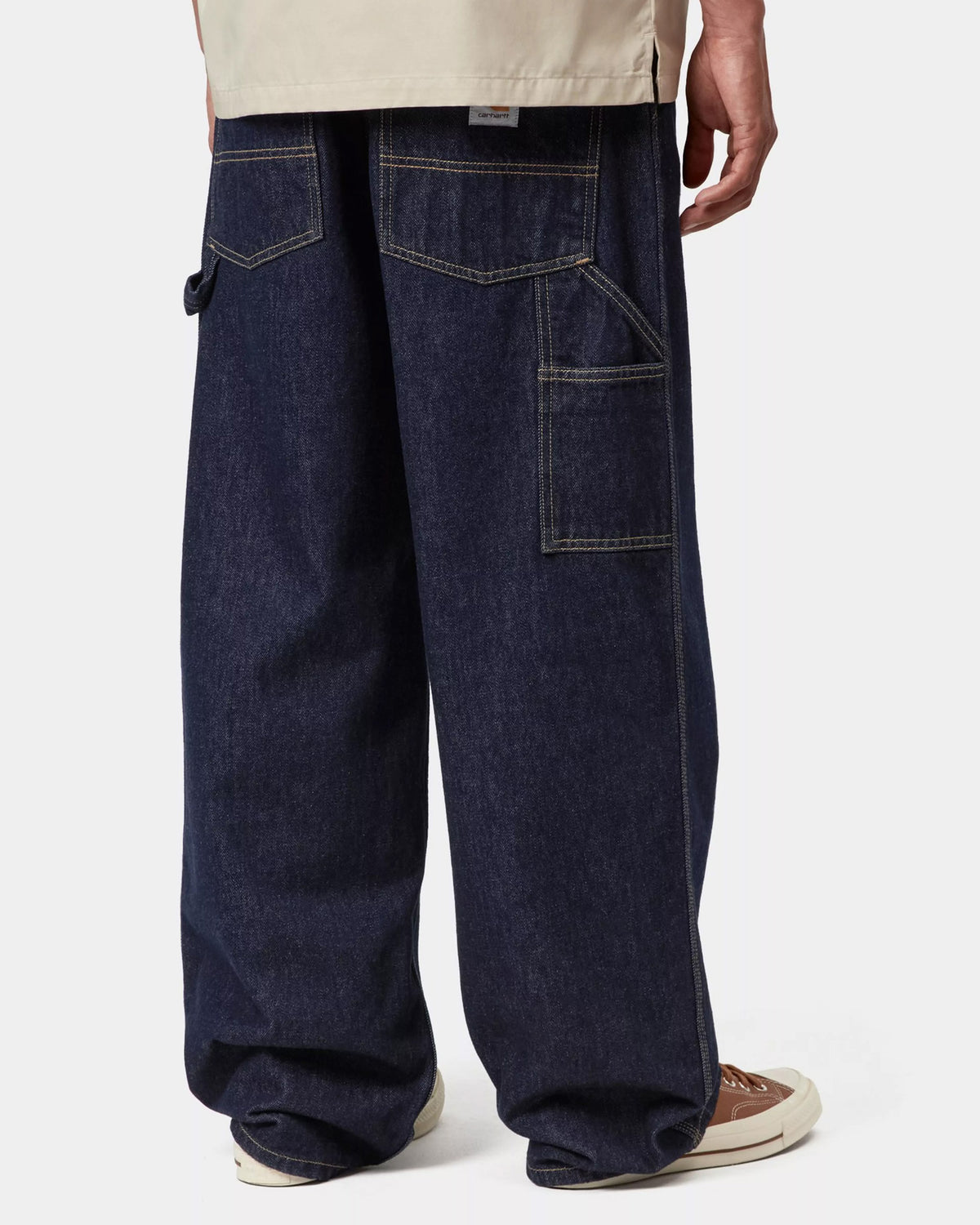 Carhartt WIP Belmont Pant Loose Straight Mens Jeans - Blue Rinsed
