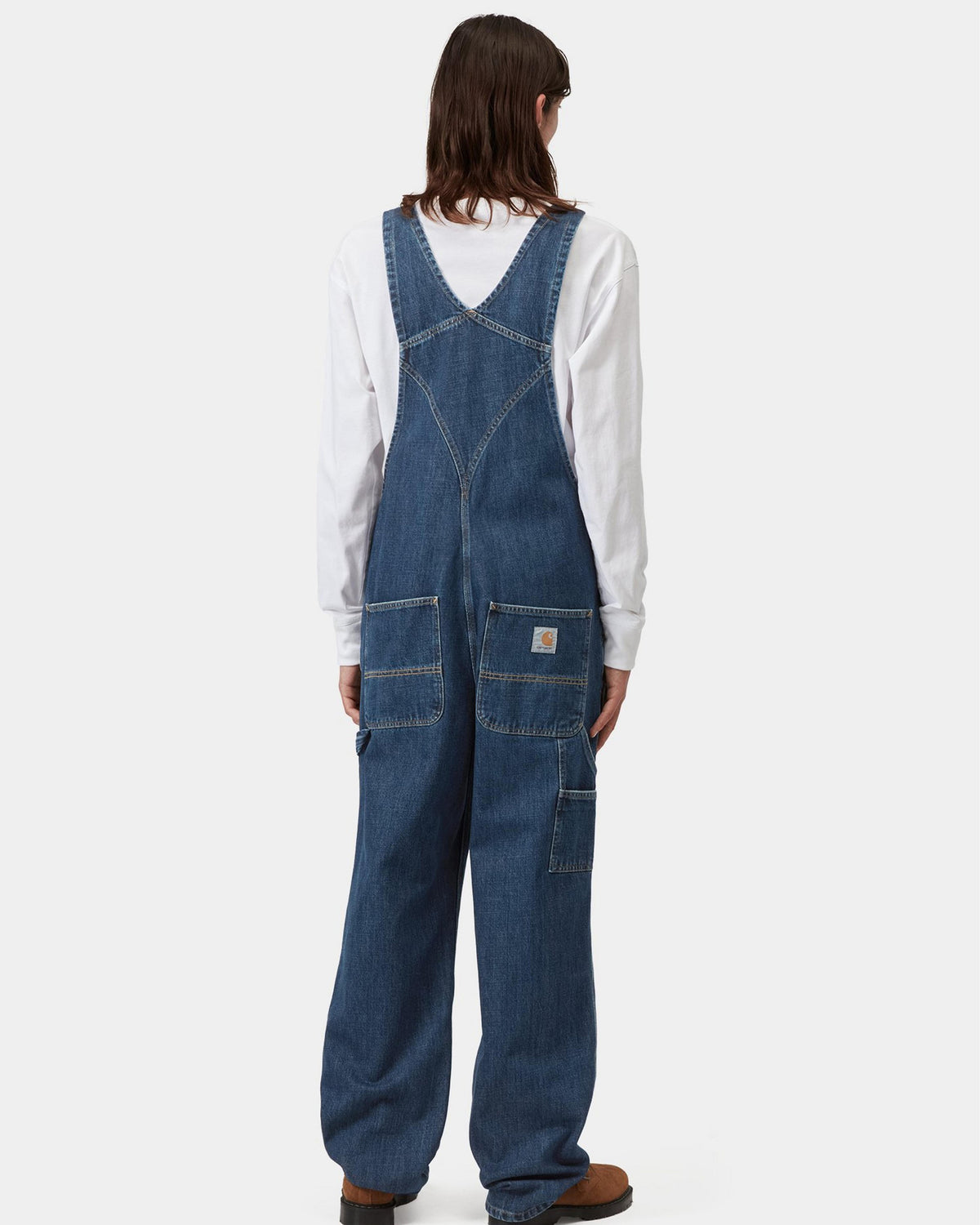 Carhartt WIP Bib Overall - Blue Stone Washed