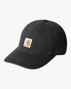Carhartt WIP Canvas Cap - Black Stone Washed