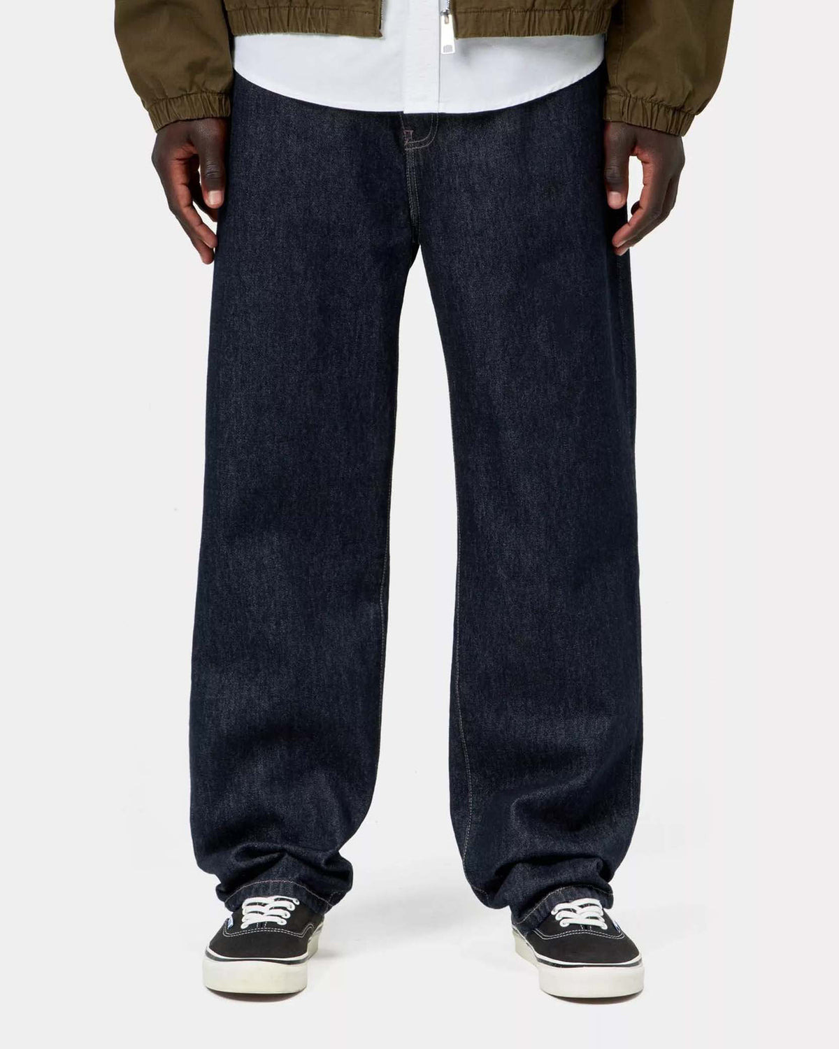 Carhartt WIP Aaron Pant Regular Tapered Mens Jeans - Blue Rinsed