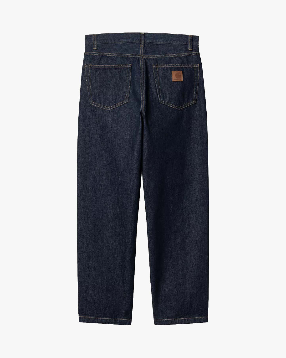 Carhartt WIP Aaron Pant Regular Tapered Mens Jeans - Blue Rinsed
